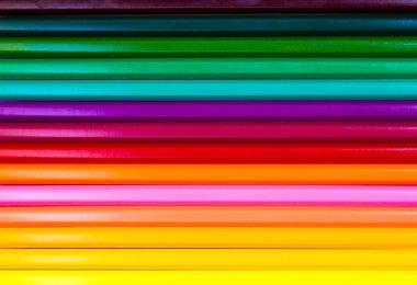 renkli kalemler yakın çekim