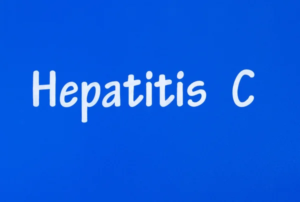 O vírus da hepatite C — Fotografia de Stock