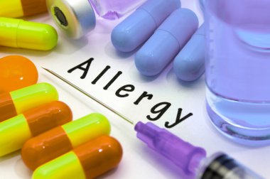 Anti - beyaz bir kağıt parçası üzerinde yazılı tanı