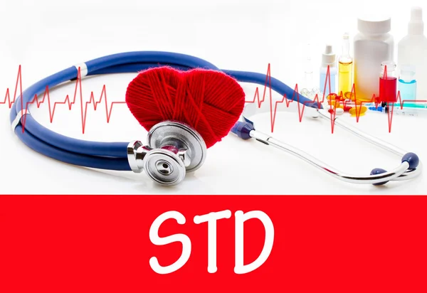 El diagnóstico de STD — Foto de Stock