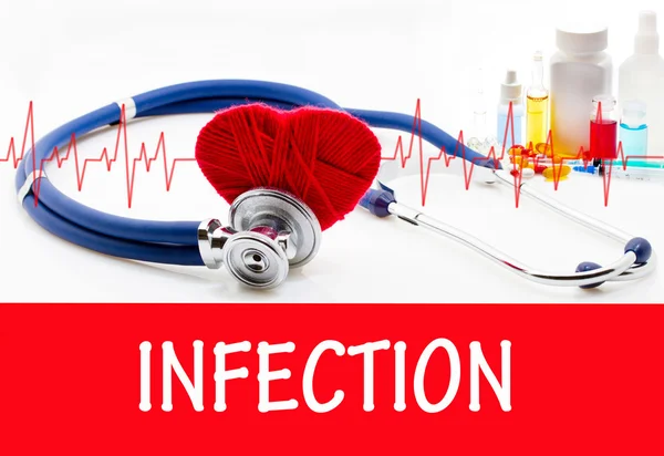 The diagnosis of infection — Stock Photo, Image