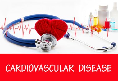 The diagnosis of cardiovascular disease clipart