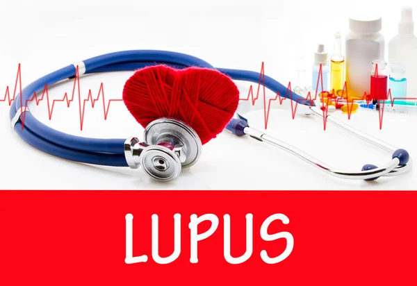 El diagnóstico de lupus — Foto de Stock