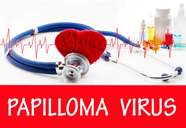 De diagnose van papillomavirus — Stockfoto
