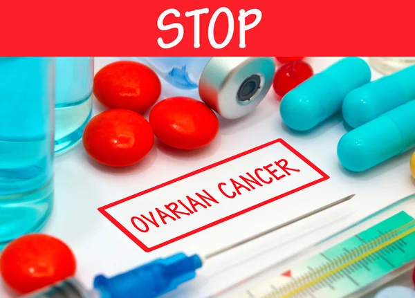 Zastavit rakoviny vaječníků — Stock fotografie