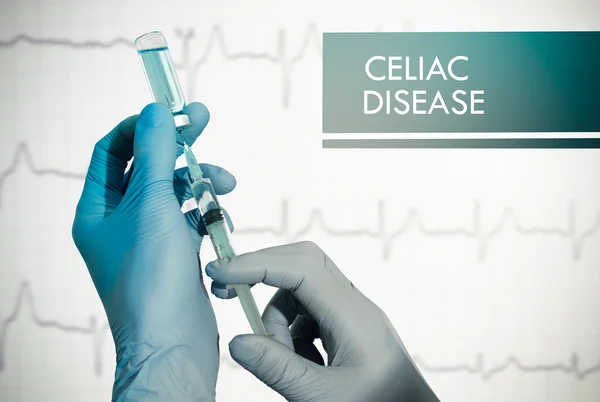 Detener la enfermedad celíaca — Foto de Stock