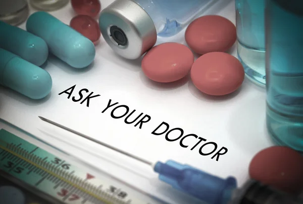 Pregunte a su médico — Foto de Stock