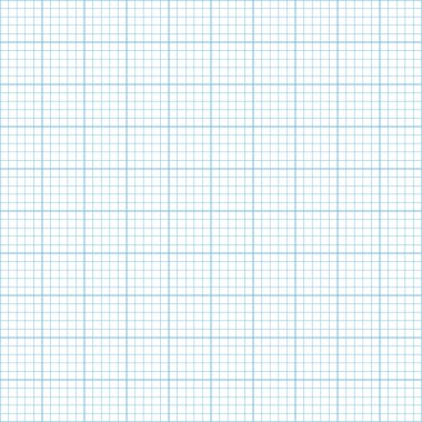 Şablon grafik arkaplanı, kare mavi kağıt dokusu, tasarım ve proje düzeni için teknik çizim ızgarası 10 birim