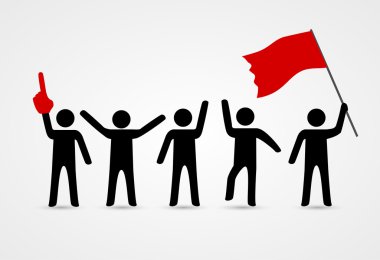 Çöp adamlar spor hayranları