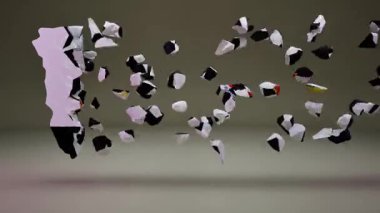 Bayrak Canlandırmalı Ceuta Haritası.