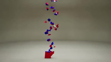 Bayrak Canlandırmasıyla Haritayı Belize Et.