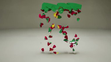 Haritayı Bayrak Canlandırmasıyla Sürdür.