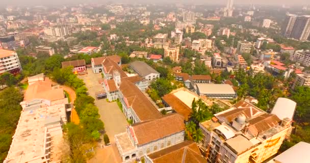 Vista aérea de mangalore — Vídeo de Stock