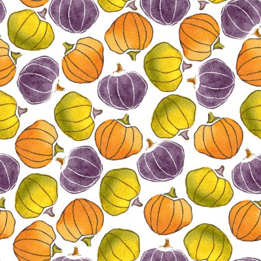 Sorunsuz suluboya kabaklar model, tel kafes işleme, briht renkler