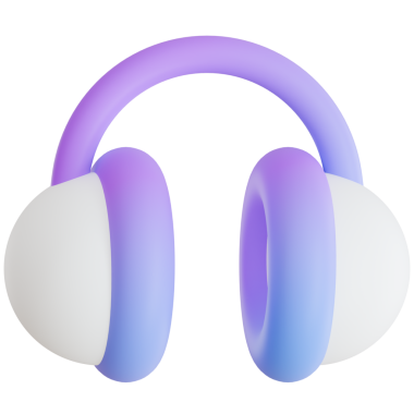 Yumuşak mor ve mavi gradyan desenli yumuşak claymorfizm desenli izometrik kulaklıklar içeriyor.
