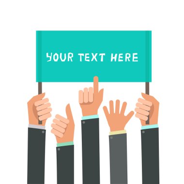 işadamı ellerin jestleri.