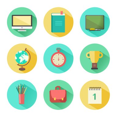 Eğitim Icons set 