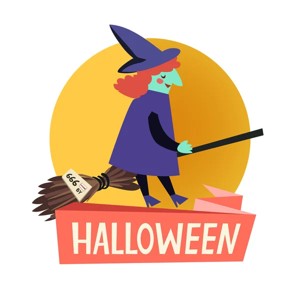 Happy Halloween ikona. — Wektor stockowy