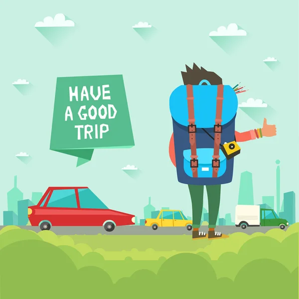 614 Hitchhiker Vector Images, Hitchhiker Illustrations Depositphotos