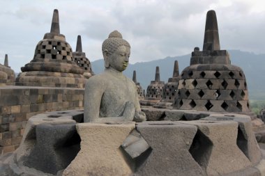 Java, Endonezya 'daki borobudur tapınağı