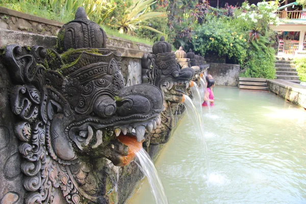 Bali adasında kutsal yaylar. — Stok fotoğraf