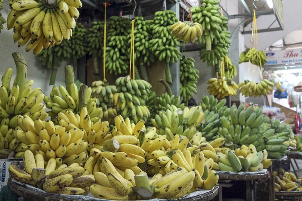 dalları sarı ve yeşil muz 