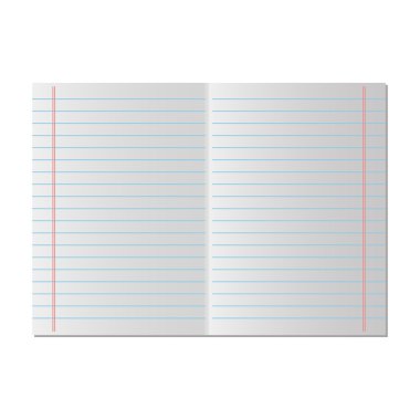 Kağıt çizgi vektör