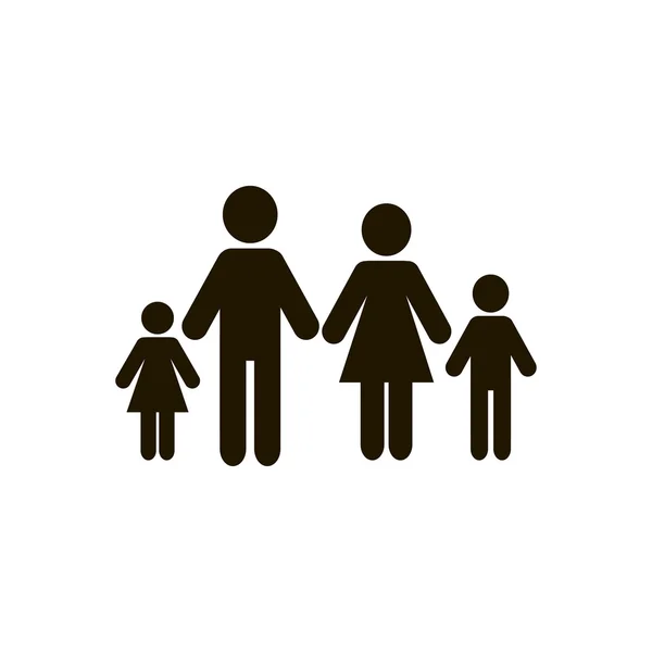 Family icon design — Stock Vector