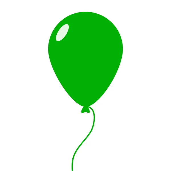 Globo verde vector ilustración — Vector de stock