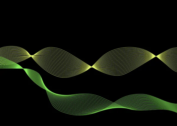 Αφηρημένα κύματα διάνυσμα φόντο — Διανυσματικό Αρχείο