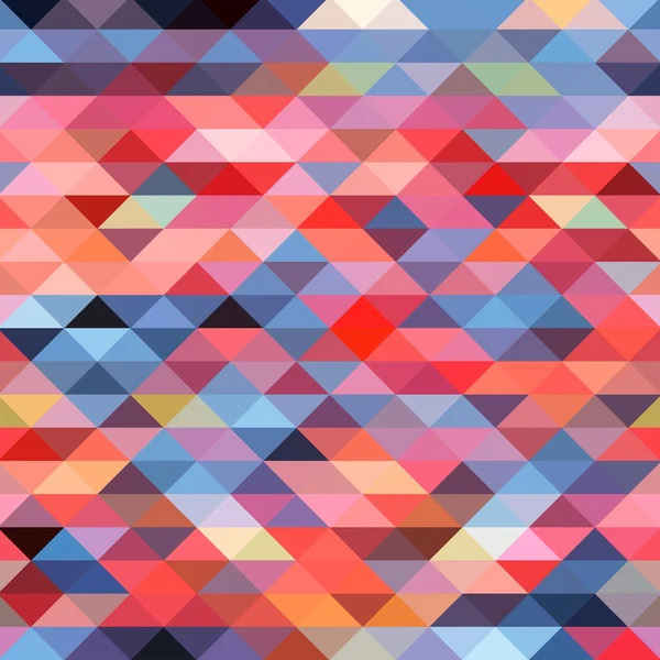 Fond abstrait avec des triangles colorés — Image vectorielle