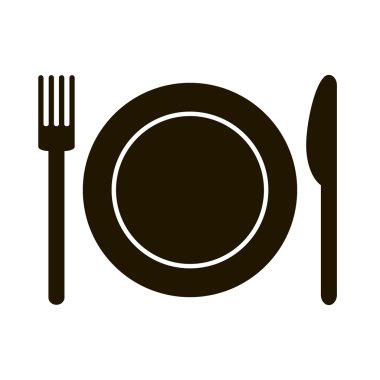 Çanak çatal ve bıçak simgesi