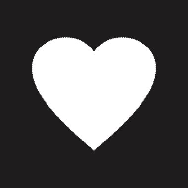 Kalp Vektörü Simgesi