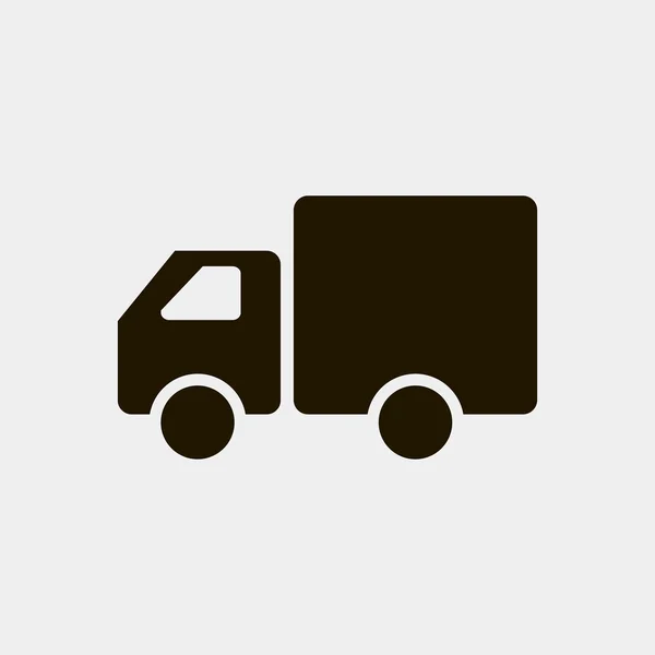 Icono de camión vector ilustración — Vector de stock