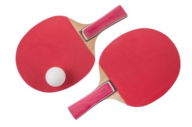 Kırmızı Masa Tenisi raketi