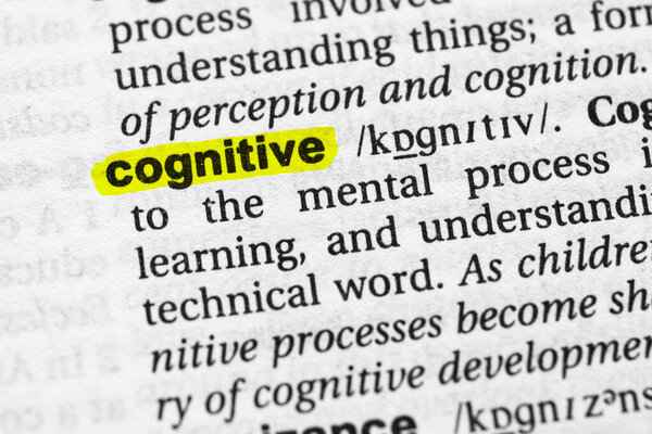 Выделенное слово когнитивная концепция и значение