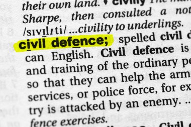 Sivil savunma kavramı ve anlamı vurgulandı