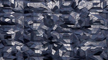 Soyut geleceksel arkaplan çokgen tasarımı teknolojisi element kapağı, afiş, poster, web, broşür, broşür, 3D resimleme için modern konsept