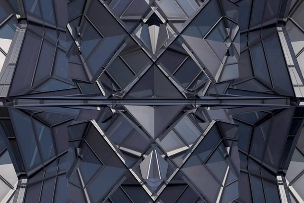 3B Resim, 3D Render, parçalı geometrik arkaplan