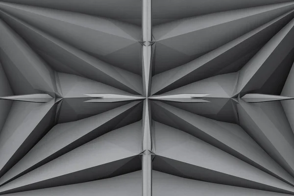 3B Resim, 3D Render, parçalı geometrik arkaplan