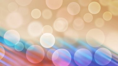 Soyut Işık Bokeh Arkaplan Duvar Kağıdı