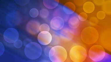 Açık mavi, daireli sarı vektör dokusu. Bulanık dekoratif tasarım baloncuklu soyut tarzda. Posterler, afişler için desen.