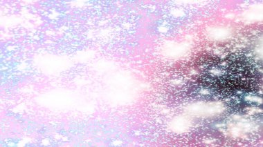 Soyut bulanık ışık yansıması Bokeh efekti. Sevgililer Günü bayramı kutlaması. Yumuşak rüya gibi bir doku tasarlıyor.