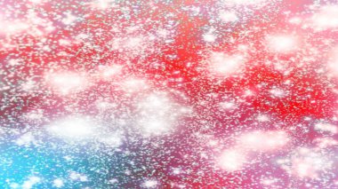 Soyut noel geçmişi, yeni yıl geçmişi. Noel ışıkları, kar taneleri, yıldızlar, ışıklar.