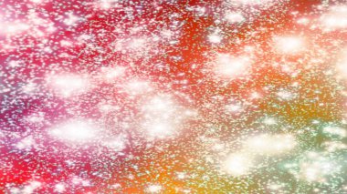 Kar taneleriyle soyut noel arkaplanı