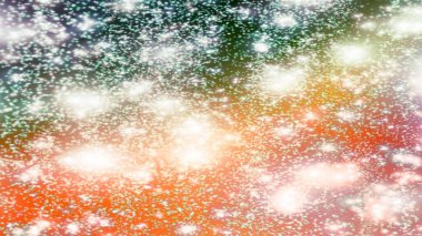 Renkli Bokeh ışıkları arka planda. Odaklanamayan soyut noel arkaplanı