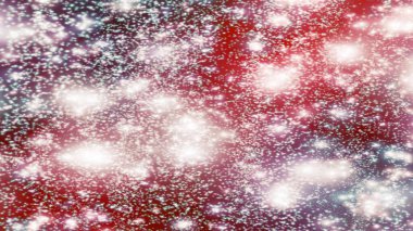 Kar taneleri ile renkli Noel arka plan