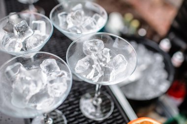 buz tüp kova. kokteyl parti.