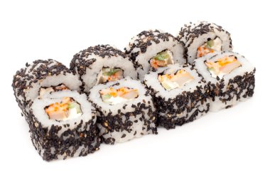 Bir rulo suşi 