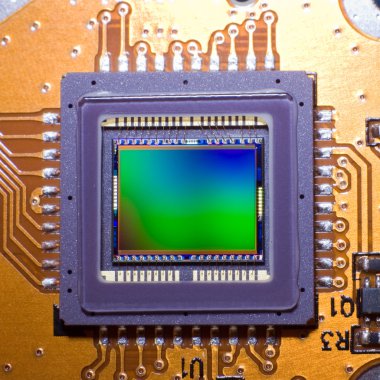 Dijital photocamera hassas bir matris